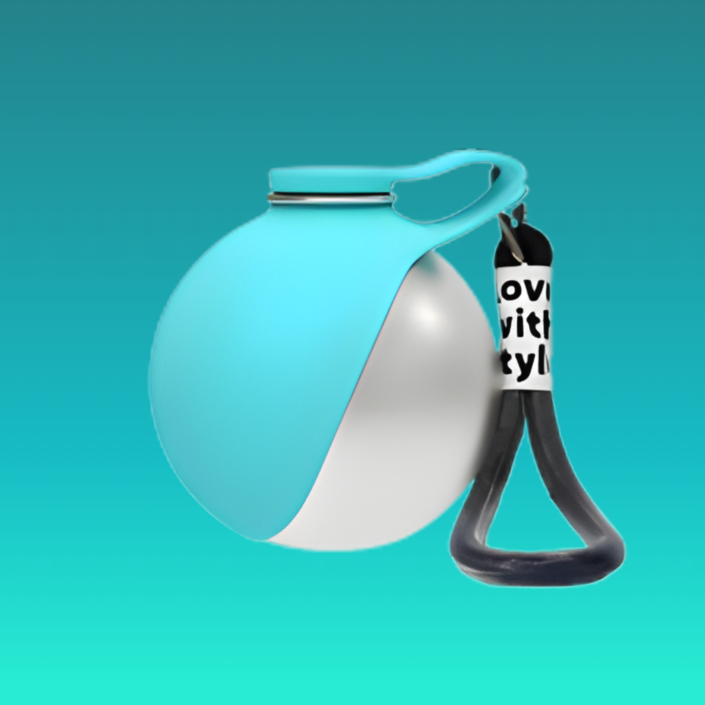 Botella portátil 2-en-1